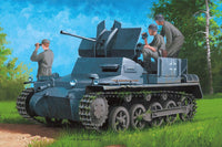 1/35 Hobby Boss German Flakpanzer IA w/Ammo.Trailer 80147.