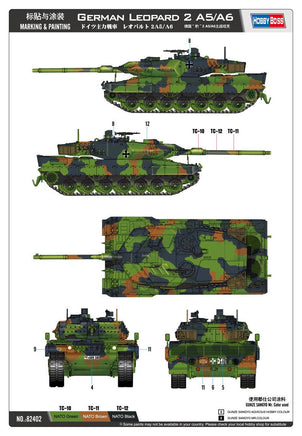 1/35 Hobby Boss German Leopard 2 A5/A6 tank 82402 - MPM Hobbies