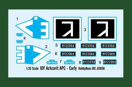 1/35 Hobby Boss IDF Achzarit APC - Early 83856 - MPM Hobbies