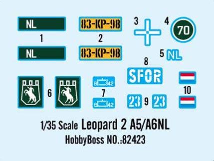 1/35 Hobby Boss Leopard 2 A5/A6NL 82423 - MPM Hobbies