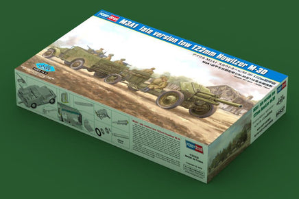 1/35 Hobby Boss M3A1 Late Version Tow 122mm Howitzer M-30 84537 - MPM Hobbies