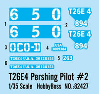 1/35 Hobby Boss T26E4 Pershing Pilot #2 82427.