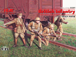 1/35 ICM British Infantry (1917-1918) 35301 - MPM Hobbies