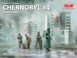 1/35 ICM Chernobyl #4 Deactivators (4 Figures) 35904 - MPM Hobbies