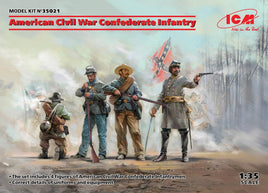 1/35 ICM Confederate Infantry - American Civil War 35021 - MPM Hobbies