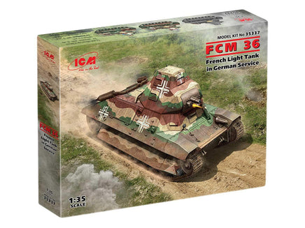 1/35 ICM FCM 36 French Light Tank in German Service 35337 - MPM Hobbies