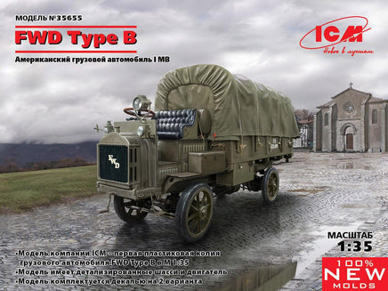 1/35 ICM FWD Type B WWI US Army Truck 35655 - MPM Hobbies