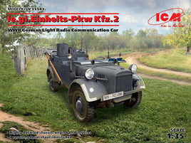 1/35 ICM le.gl.Einheits-Pkw Kfz.2 Radio Communication Car 35583 - MPM Hobbies