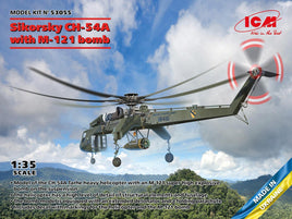 1/35 ICM Sikorsky CH-54A Tarhe with M-121 Bomb 53055 - MPM Hobbies