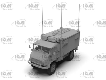 1/35 ICM Unimog S404 German Military Radio Truck 35137 - MPM Hobbies