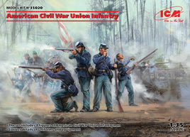 1/35 ICM Union Infantry - American Civil War 35020 - MPM Hobbies