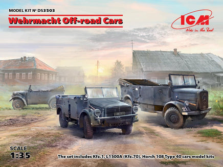 1/35 ICM Wehrmacht Off-Road Cars DS3503 - MPM Hobbies