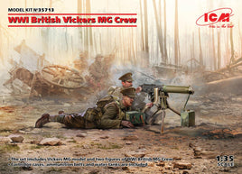1/35 ICM WWI British Vickers Machine Gun & Crew 35713 - MPM Hobbies