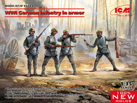 1/35 ICM WWI German Infantry in Аrmor 35722 - MPM Hobbies