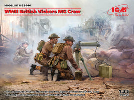 1/35 ICM WWII British Vickers MG Crew 35646 - MPM Hobbies