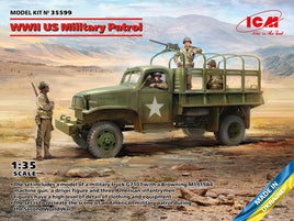 1/35 ICM WWII US Military Patrol (G7107 with MG M1919A4) 35599 - MPM Hobbies