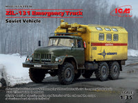 1/35 ICM ZiL-131 Emergency Truck - Soviet Vehicle 35518 - MPM Hobbies