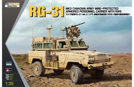 1/35 Kinetic RG-31 MK3 W/ Remote Weapon Station (Canada Army) 61010 - MPM Hobbies