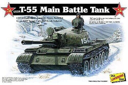 1/35 Lindberg USSR T55 Tank 415.