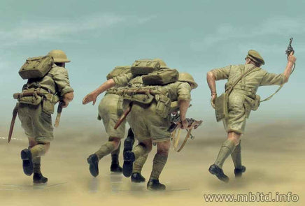 1/35 Master Box - British Infantry in Action (North Africa 1941-1943) 3580 - MPM Hobbies