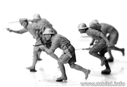 1/35 Master Box - British Infantry in Action (North Africa 1941-1943) 3580 - MPM Hobbies
