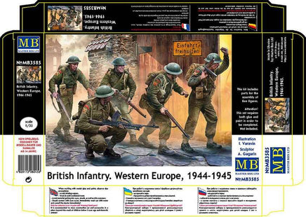 1/35 Master Box - British Infantry West Europe (1944-45) 3585 - MPM Hobbies