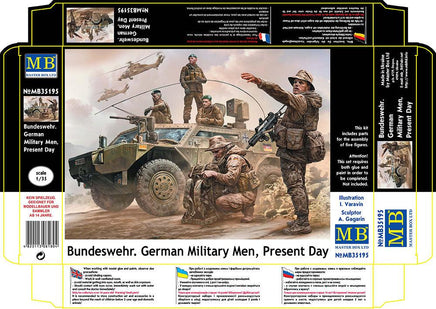 1/35 Master Box - Bundeswehr German Military Men 35195 - MPM Hobbies