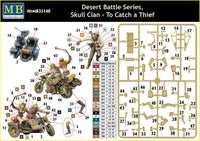 1/35 Master Box - Desert Battle Series: Skull Clan - To Catch A Thief 35140 - MPM Hobbies