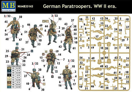 1/35 Master Box - German Paratroopers WWII Era 35145 - MPM Hobbies