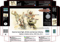 1/35 Master Box - Hand to Hand Combat English-German Infantry 3592 - MPM Hobbies