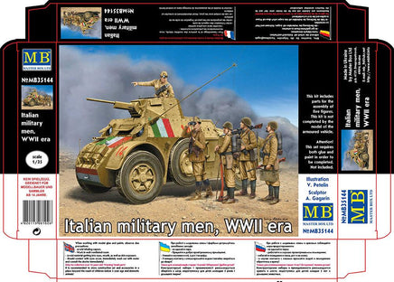 1/35 Master Box - Italian Military Men WWII 35144 - MPM Hobbies