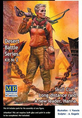 1/35 Master Box - Long Distance Raid Skull Clan Leader Hanna 35214 - MPM Hobbies