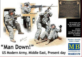 1/35 Master Box - Man Down 4 Figure Set 35170 - MPM Hobbies