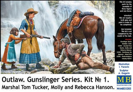 1/35 Master Box - Outlaw Gunslinger Marshall Tucker Wounded 35203 - MPM Hobbies