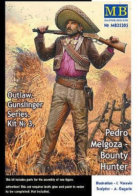 1/35 Master Box - Outlaw Gunslinger- Pedro Melgoza Bounty Hunter 35205 - MPM Hobbies
