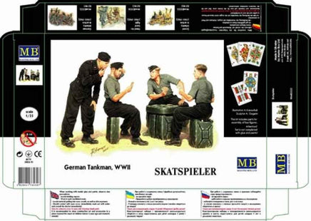 1/35 Master Box - Skatspieler Figures 3525 - MPM Hobbies