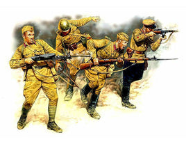 1/35 Master Box - Soviet Infantry in Action Eastern Front (1941-42) 3523 - MPM Hobbies