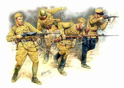 1/35 Master Box - Soviet Infantry in Action Eastern Front (1941-42) 3523 - MPM Hobbies