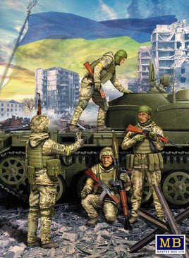1/35 Master Box - Ukrainian Soldiers Defense of Kyiv 35223 - MPM Hobbies