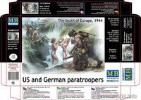 1/35 Master Box - US and German Paratroopers (South Europe, 1944) 35157 - MPM Hobbies
