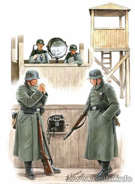 1/35 Master Box - Watch Tower with 4 Figures 3546 - MPM Hobbies