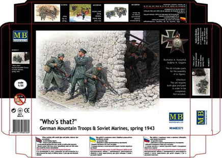 1/35 Master Box - Who's that? German Mountain Troops & Soviet Marines 3571 - MPM Hobbies