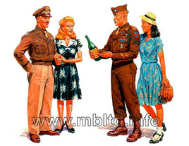 1/35 Master Box - WWII Post War Celebration (Europe 1945) 3514 - MPM Hobbies