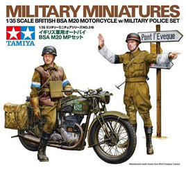 1/35 Tamiya British BSA M20 Motorcycle with Military Police Set 35316 - MPM Hobbies