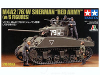 1/35 Tamiya M4A2(76)W SHERMAN "Red Army" (W/6 Figures) 25105 - MPM Hobbies