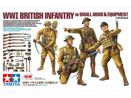 1/35 Tamiya WWI British Infantry w/Small Arms & Equipment 32409 - MPM Hobbies