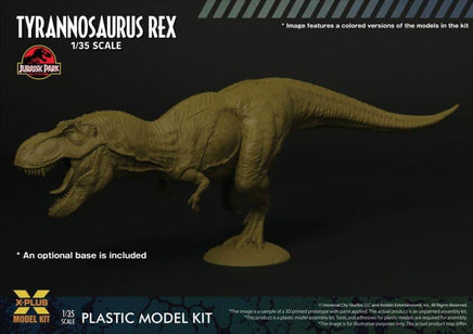 1/35 X-Plus Models Jurassic Park Tyrannosaurus Rex 010-2 - MPM Hobbies