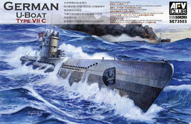 1/350 AFV GERMAN U-BOAT TYPE VII C SE73503 - MPM Hobbies