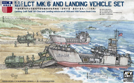 1/350 AFV ROCN LCT MK6 & Landing Vehicle Set SE735S02 - MPM Hobbies