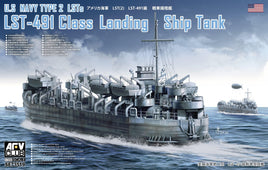1/350 AFV U.S. Navy Type 2 LSTs LST-491 Class Landing Ship SE73519 - MPM Hobbies